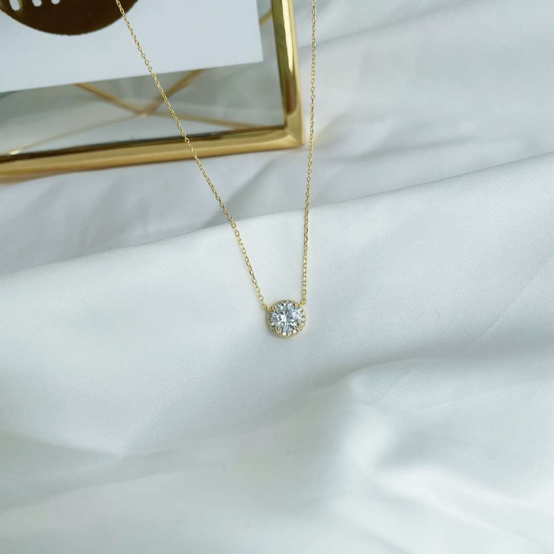 [STREET]Luxurious Round Cut Necklace