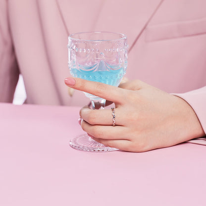 [STREET]Ornate Vibrant Round Cut Daily Ring