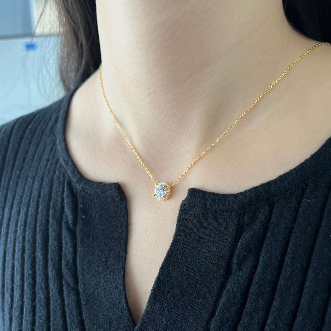 [STREET]Luxurious Round Cut Necklace