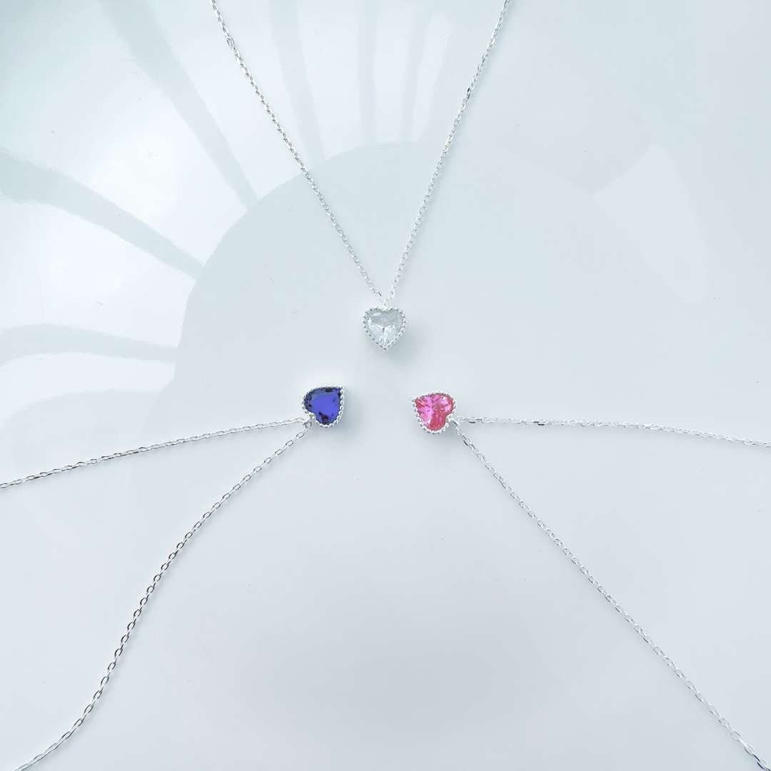 [STREET]Ornate Heart Shape Necklace