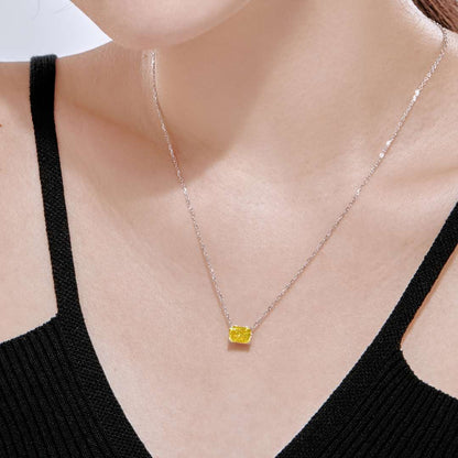 [STREET]Luxurious Square Shape Colorful Necalack