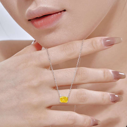 [STREET]Luxurious Square Shape Colorful Necalack