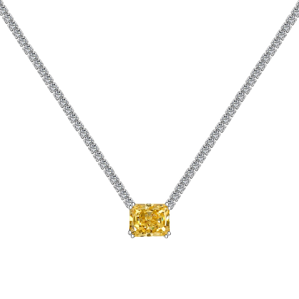 [STREET]Elegant Radiant Cut Necklace