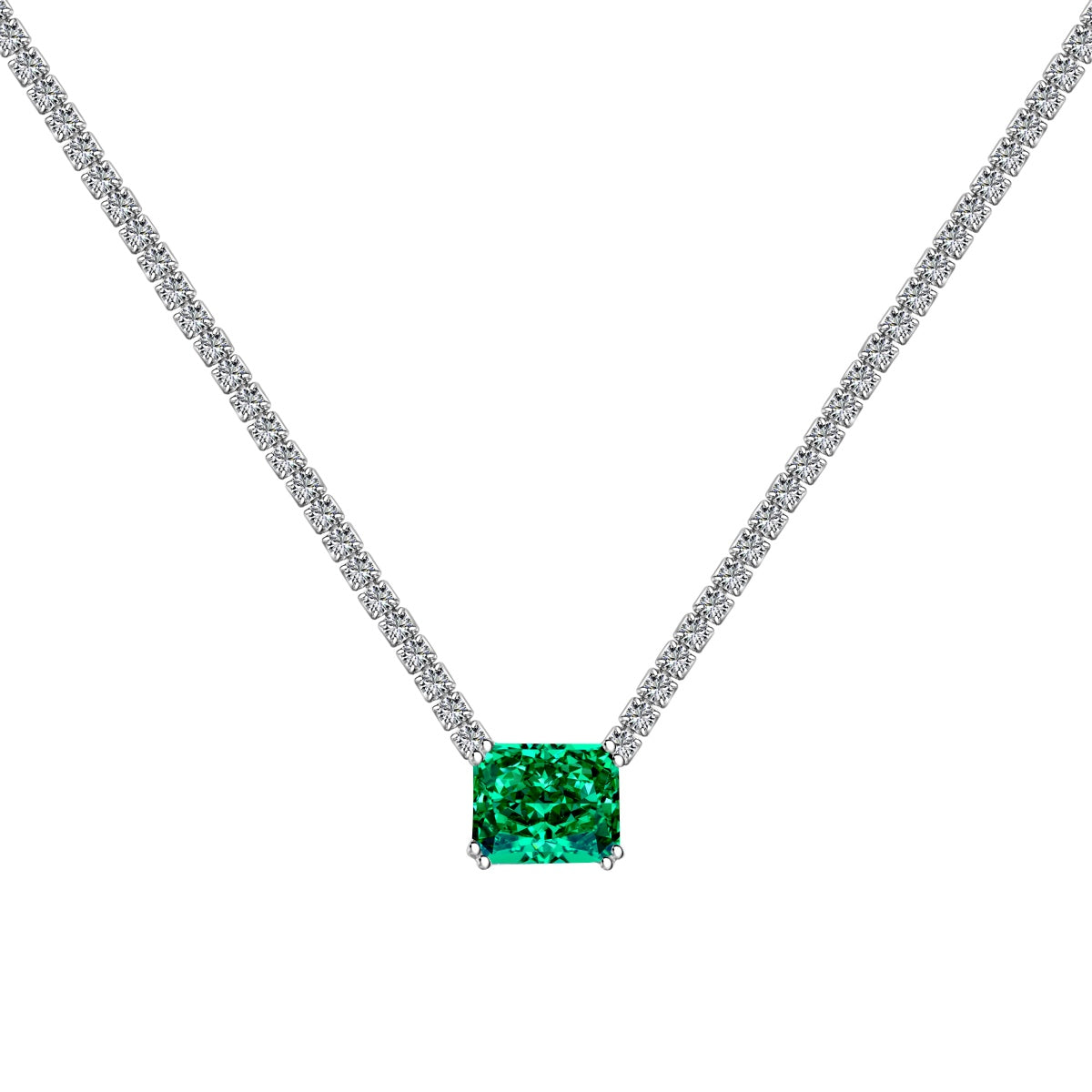 [STREET]Elegant Radiant Cut Necklace