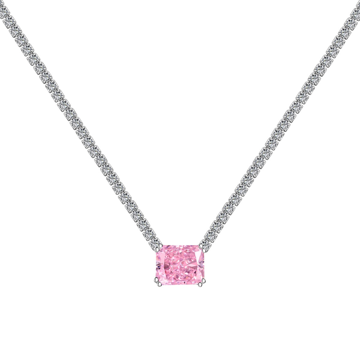 [STREET]Elegant Radiant Cut Necklace