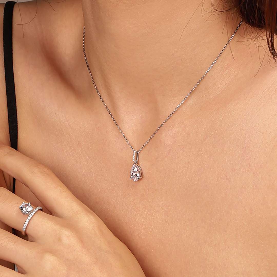 [STREET]Delicate Water Drop Shape Fashion Necklace