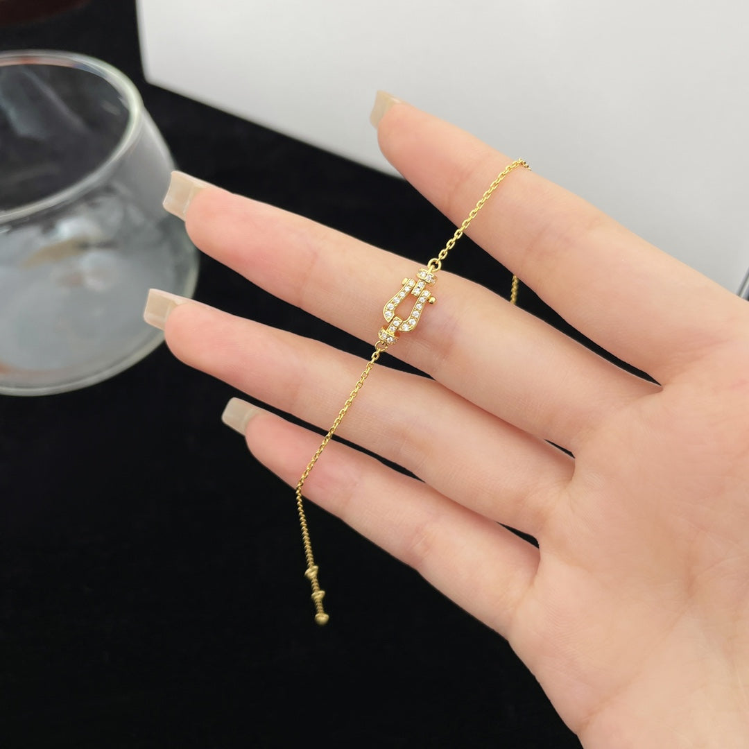 ˇGilded EraˇFORCE 10 SMALL CHAIN BRACELET