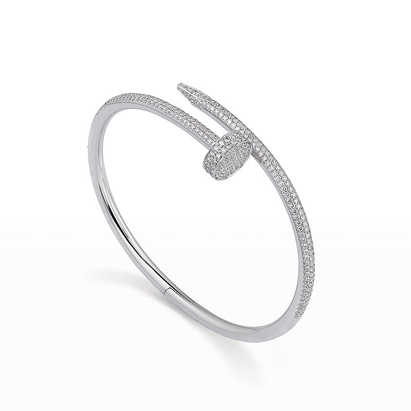 ˇGilded EraˇJUSTE BRACELET 3.5MM ALL DIAMONDS