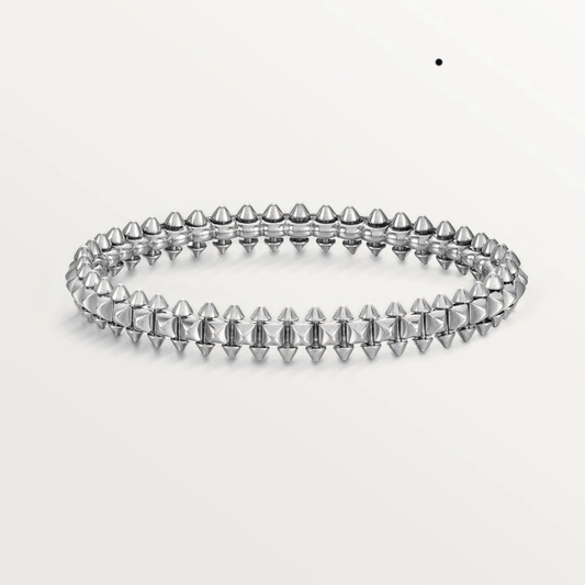 ˇGilded EraˇCLASH SILVER BRACELET