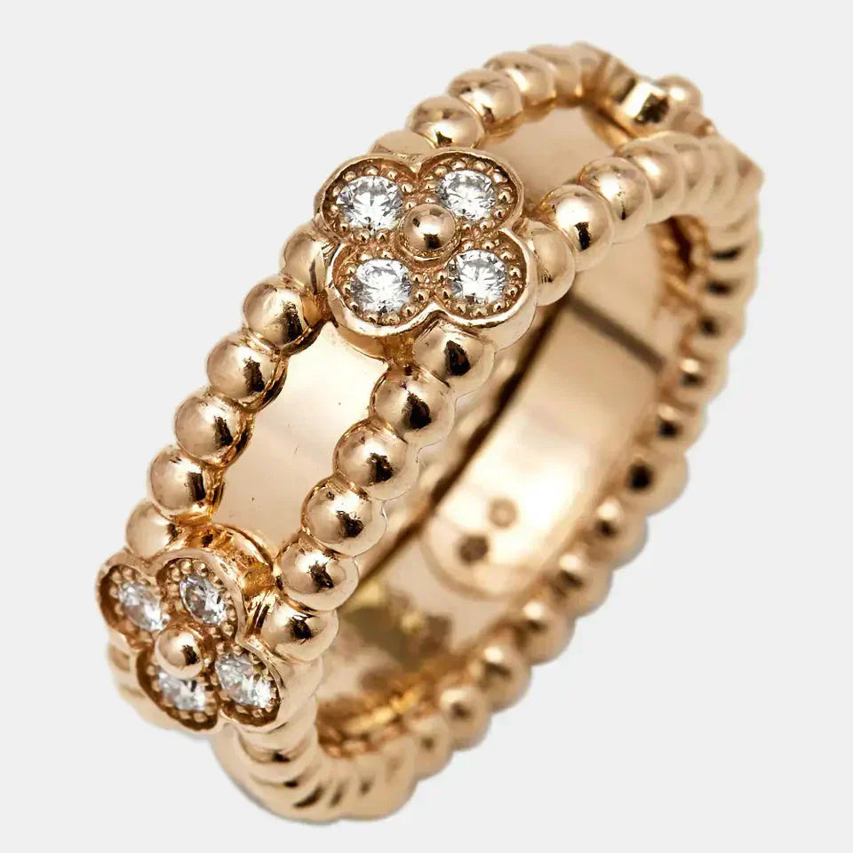 ˇGilded EraˇPERLEE DIAMOND RING
