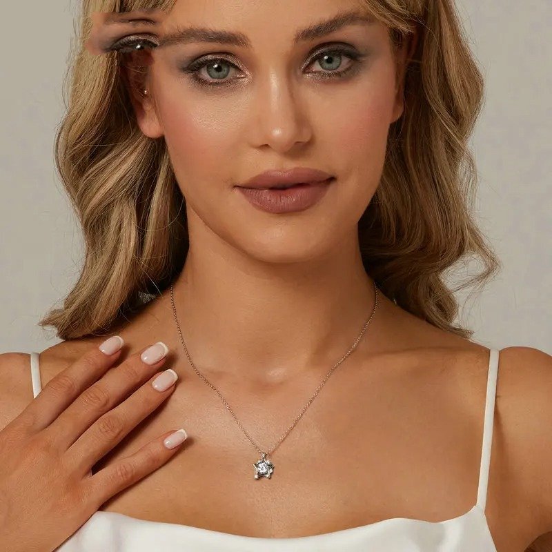 [STREET]Shiny Star Pendant Necklace