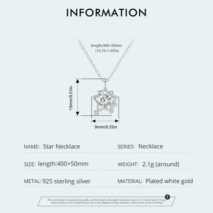 [STREET]Shiny Star Pendant Necklace
